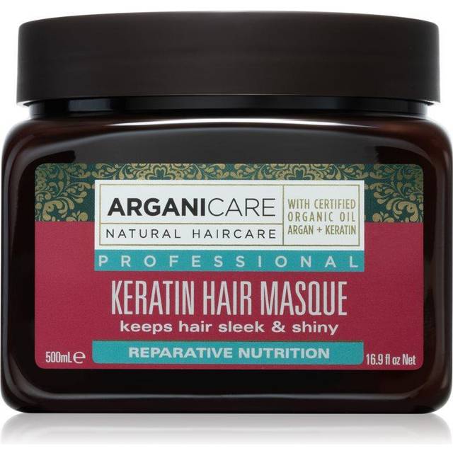 Arganicare Keratin Nærende Hårmaske 500 ml 500ml