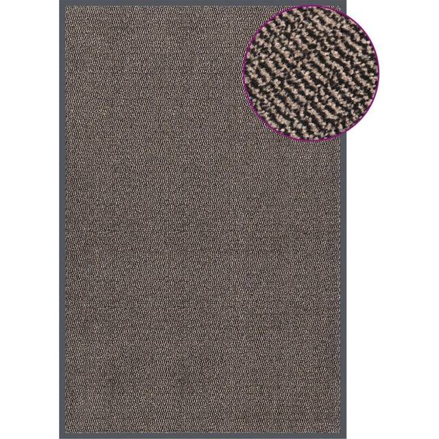 vidaXL Doormat Tufted 120x180 cm Dark Brown