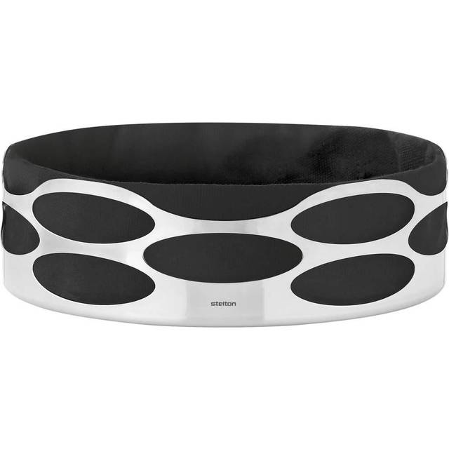STELTON Embrace Bread Tray |Silver |Ø 23 cm