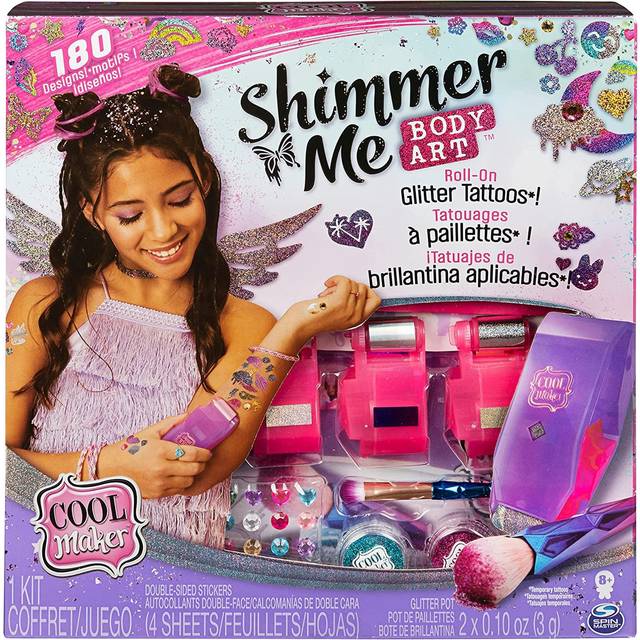 Spin Master Cool Maker Shimmer Me Body Art with Roller Multicolour