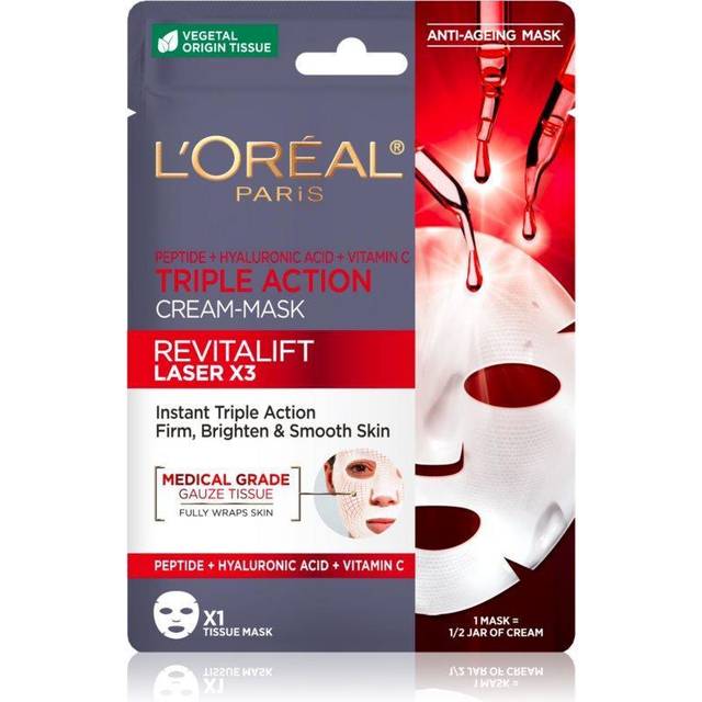 L'Oréal Paris Revitalift Laser X3 Triple Action Cream-Mask..