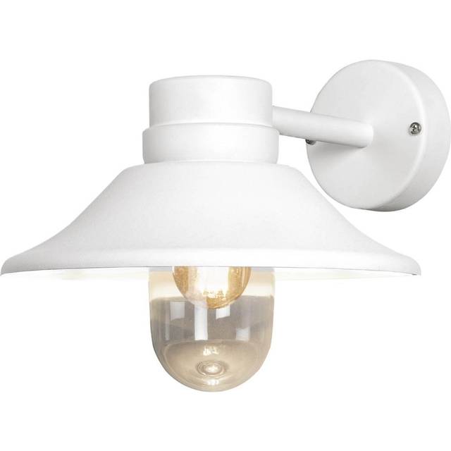 Vega Vägglampa Vit E27, 60W, Konstsmide