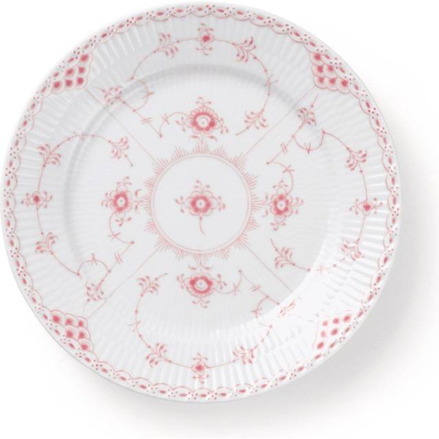 Royal Copenhagen Koral Musselmalet Halvblonde Tallerken 19 cm - Lunchtallrikar Från Magasin - Hvid (19 cm)