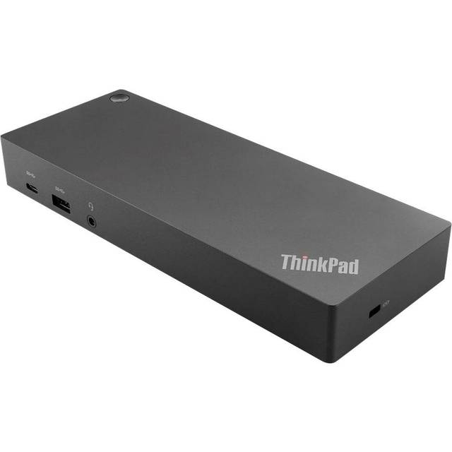 Lenovo ThinkPad Hybrid USB-C with USB-A Dock - Dockningsstation - USB-C - 2 x HDMI, 2 x DP - 1GbE - 135 Watt - Campus