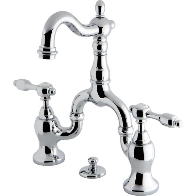 Kingston Brass KS7971TAL Bridge Bathroom Faucet  Polished Chrome