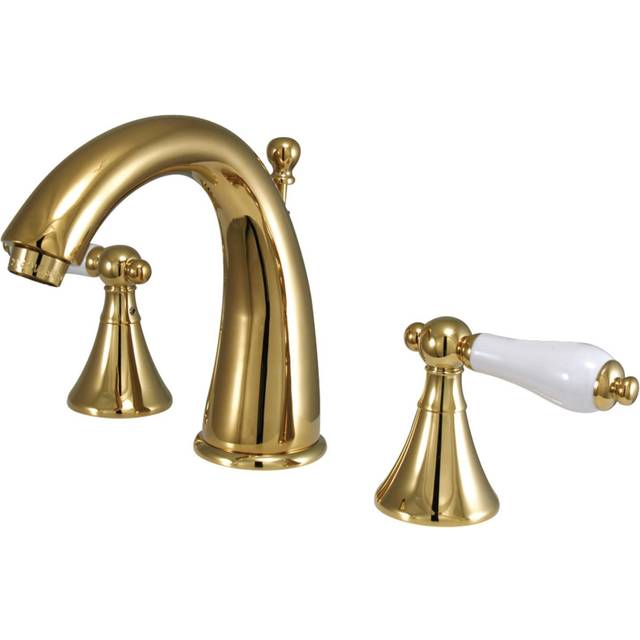 Kingston Brass KS2972PL 8 in. Widespread Bathroom Faucet  Polished Bra