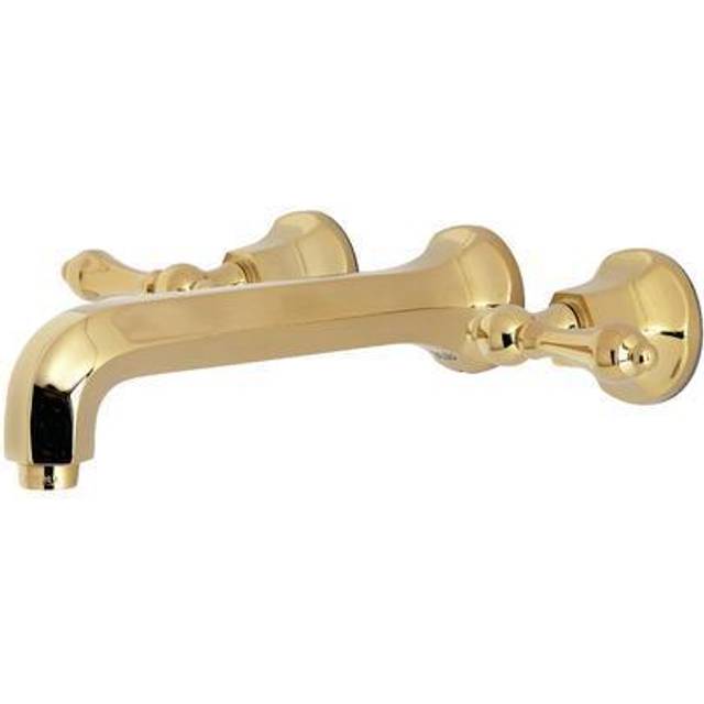 Kingston Brass KS4122AL Metropolitan 2-Handle Wall Mount Bathroom Fauc