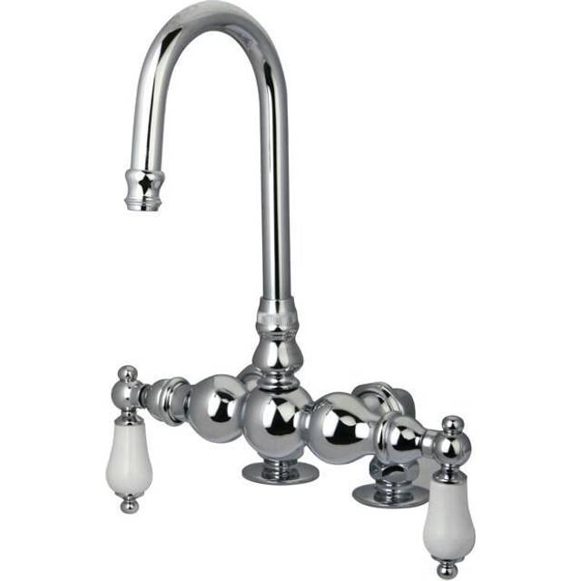 Kingston Brass CC94T1 Vintage 3-3/8-Inch Deck Mount Tub Faucet  Polish