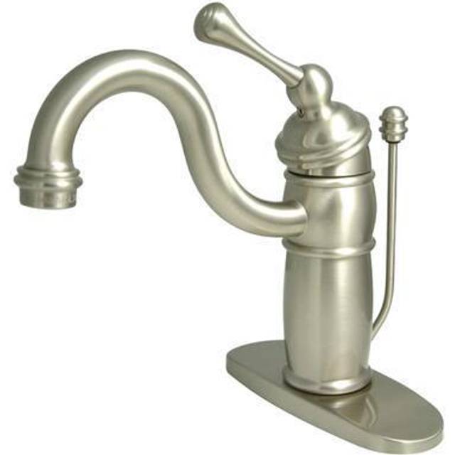 Kingston Brass KB1408BL Victorian Mono Block Bathroom Faucet  Brushed