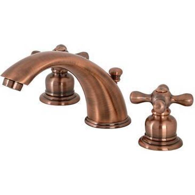 Kingston Brass KB966AX Victorian Widespread Bathroom Faucet  Antique Copper