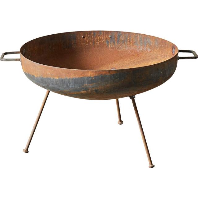 MUUBS - Bonfire Sabi - Bålfat - Rusted iron - H43 x Ø64 CM