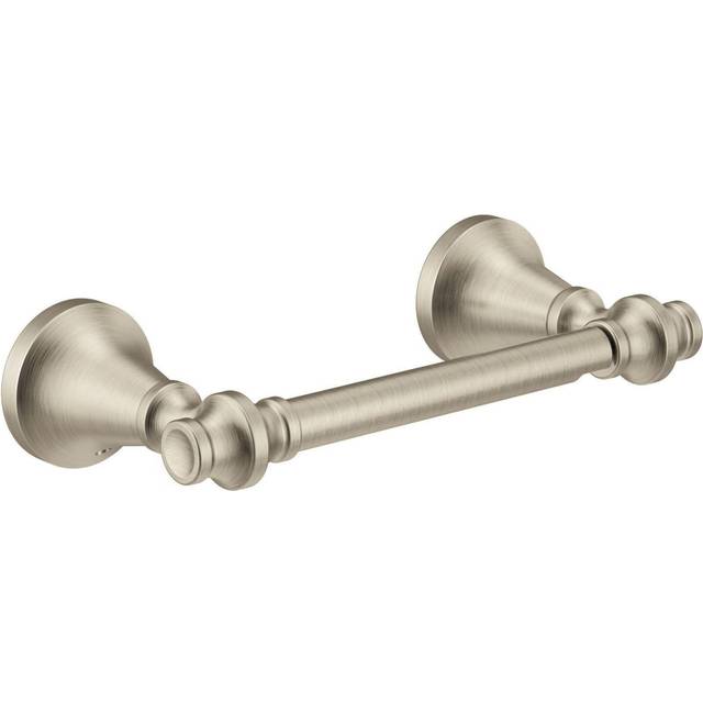 Moen YB0508BN Colinet Traditional Pivoting Toilet Paper Holder  Brushed Nickel