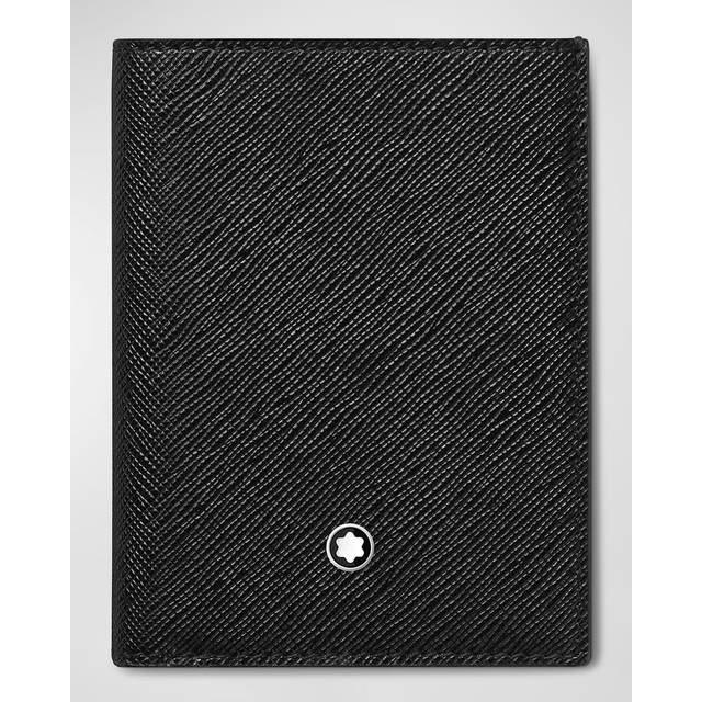 Montblanc - Montblanc Sartorial Mini Wallet 4cc - Compact Wallets - Black (OneSize)