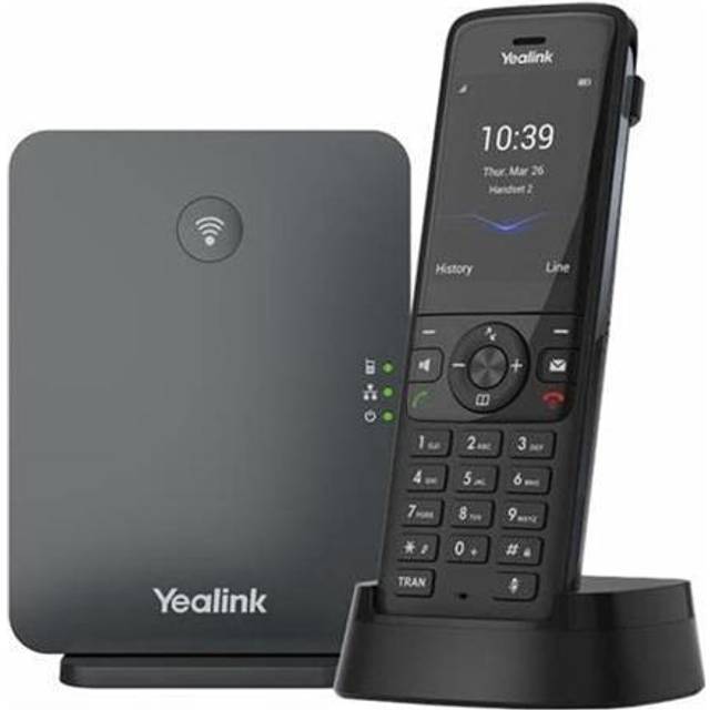 Yealink W78P IP phone Black TFT