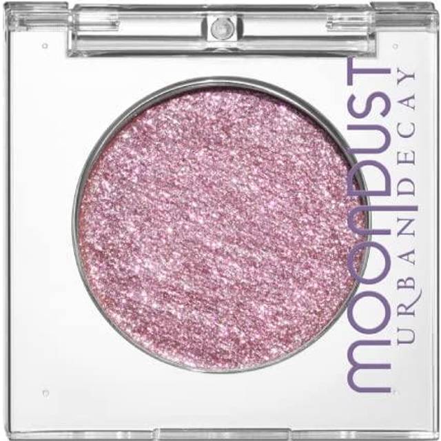 Urban Decay 24/7 Moondust Glitter Eyeshadow Single (Glitter Rock - Multidimensional Pink Sparkle)  Buildable Sparkly Eye Glitter  Long-lasting Shimmer