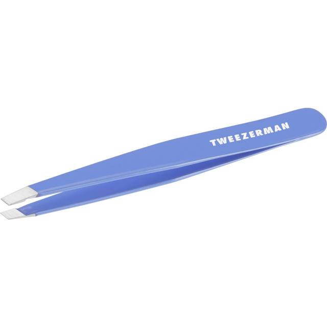 Tweezerman Slant Tweezers Stainless Steel Lapis Blue