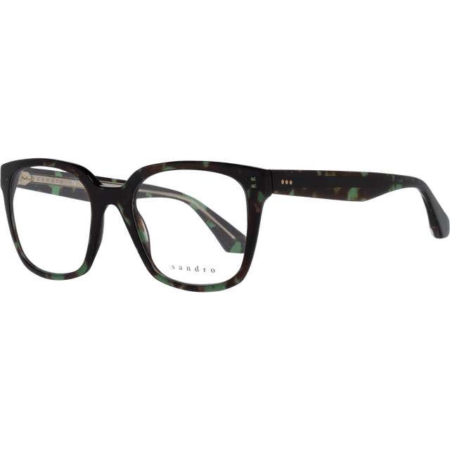 Sandro SD2008F Asian Fit 205 50 Sköldpaddemönstradeshell Glasögon (Endast Båge) Män