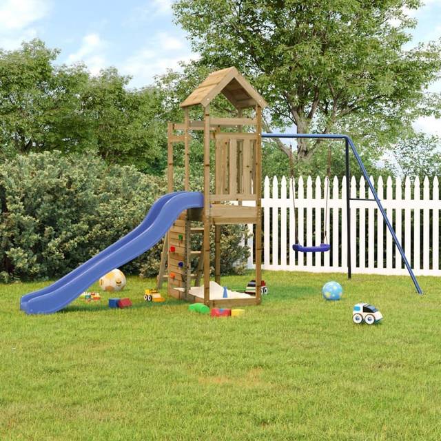 Vidaxl - Outdoor Playset Impregnated Wood Pine