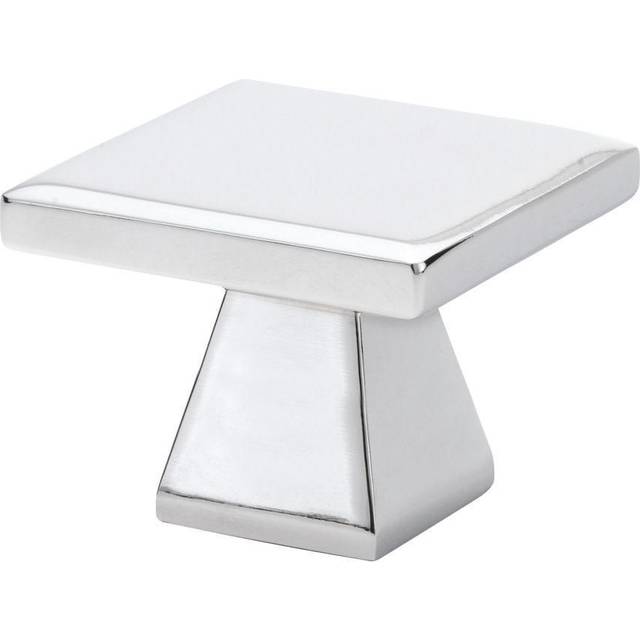 Emtek 86319US26 Podium 1.25 in. Cabinet Knob, Bright Chrome
