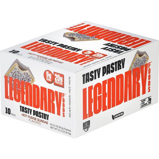 Legendary Foods Protein Pastry Tart 10x61g, Hot Fudge Sundae