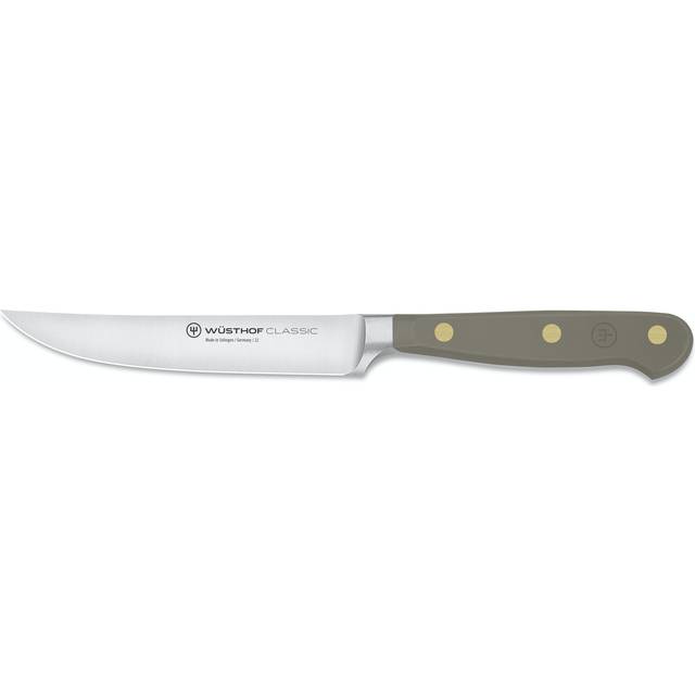 Classic Colour Steak Knife 12 cm, Velvet Oyster