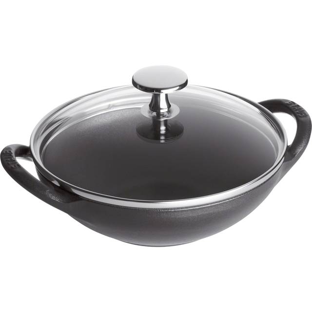 Staub Specialities 16 cm Cast iron Wok black - 6.50inch