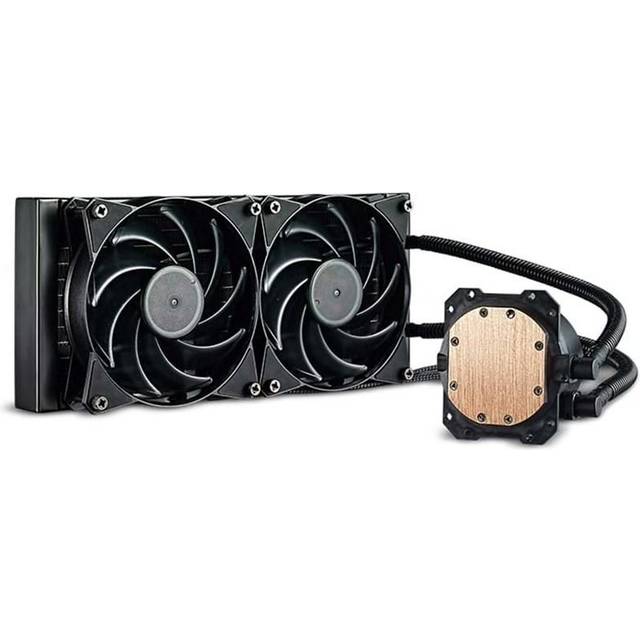Cooler Master MasterLiquid Lite 240 Processor Allt-i-ett vätskekylare 12 cm Svart 1 styck