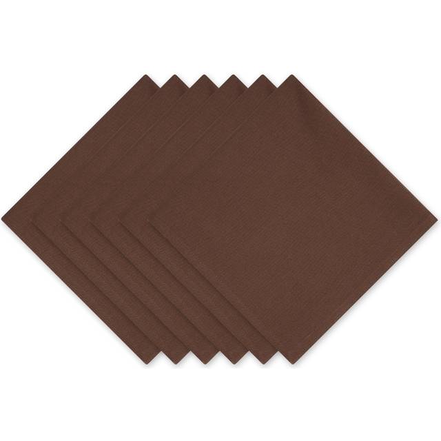 BARK BROWN NAPKIN SET6