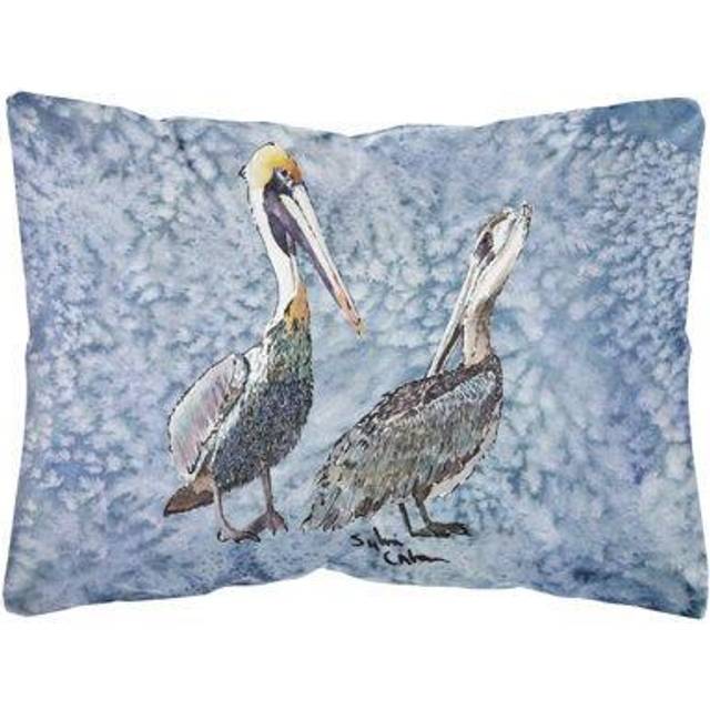 """""Caroline's Treasures 8409PW1216 Pelican Canvas Fabric Decorative Pillow  Large  Multicolor"""""