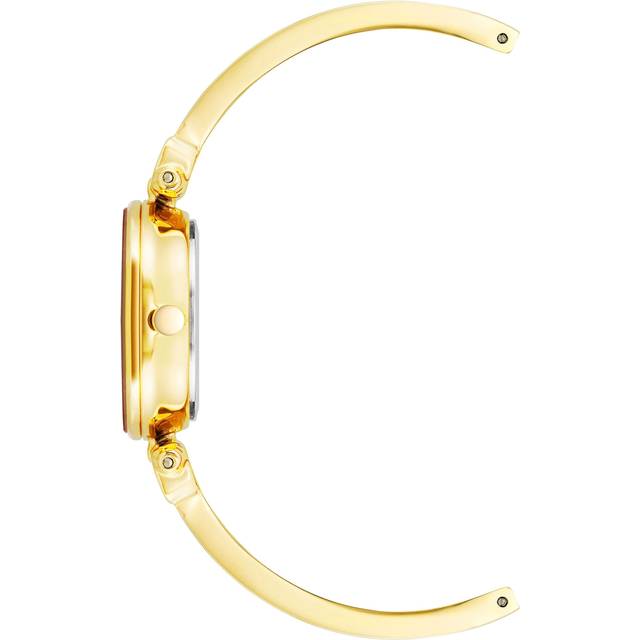 Anne Klein Women's Genuine Diamond Dial Bangle Watch