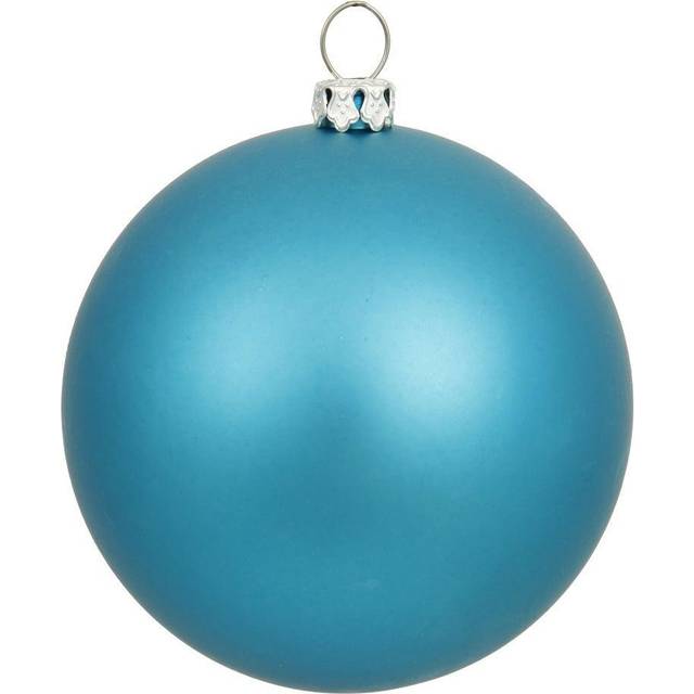 "Vickerman 10"""" Turquoise Matte Ball UV Drilled Cap - N592512DMV"