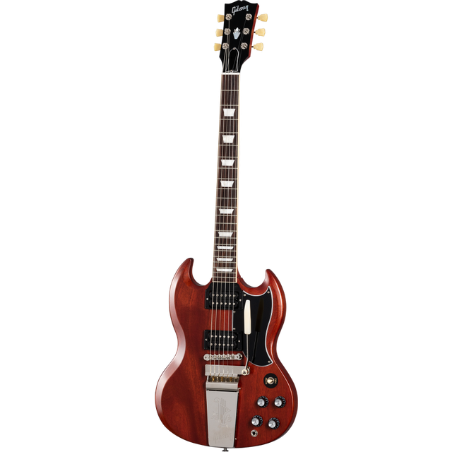 Gibson SG Standard Faded 61 Maestro Vibrola Vintage Cherry