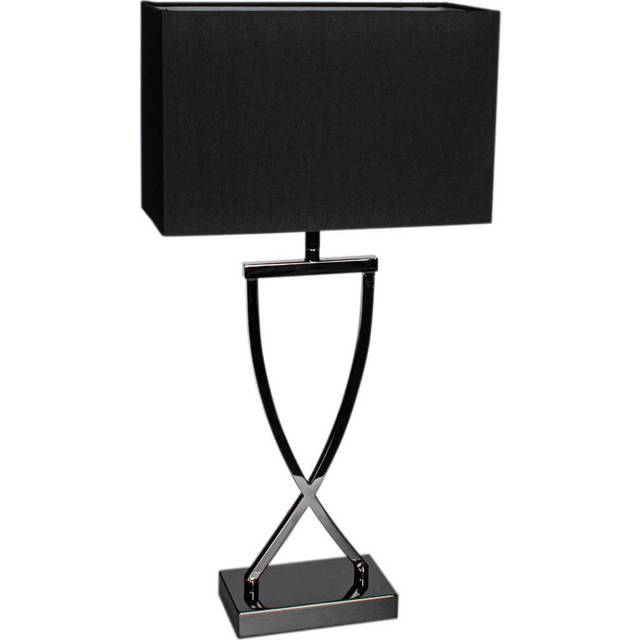 By Rydéns Omega bordslampa 52 cm krom-vit - Vit