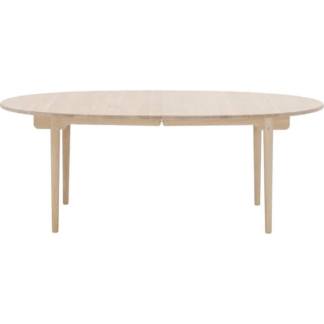 CH338 Dining Table 200x115 - Soaped Beech