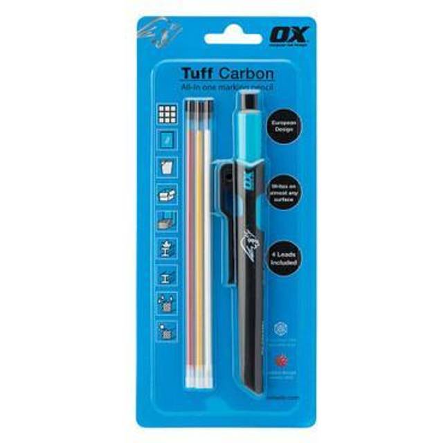 OX Pro Tuff Carbon Pencil Value Pack (Pencil & 3 Leads)