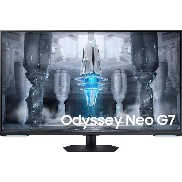 Samsung Odyssey Neo G70C spelskärm S43CG700NU, 43 tum, VA-panel, UHD-upplösning, AMD FreeSync Premium Pro, 1 ms (MPRT) svarstid, uppdateringsfrekvens 144 Hz, svart