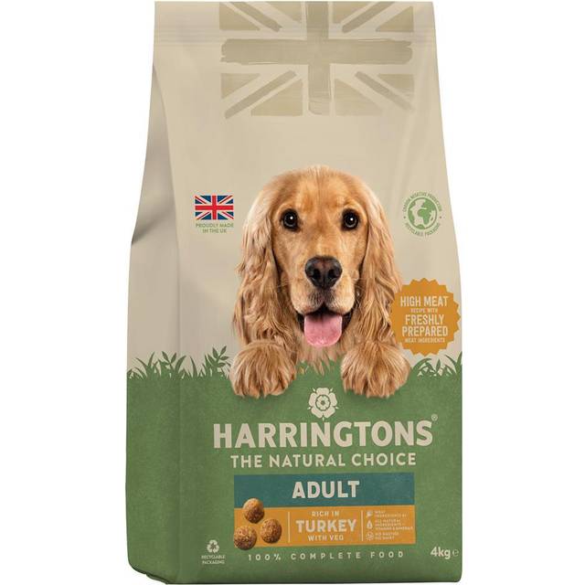 Harringtons Turkey and Vegetables Dog Food 4kg
