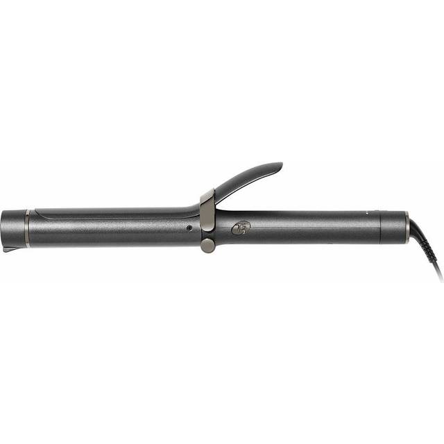 T3 Single Pass Curl Professional, locktång och vågtång i lång cylinder med anpassningsbara värmejusteringar för släta och glänsande lockar och krusningar