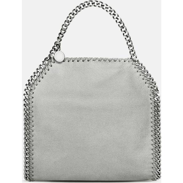 Grey Falabella Tiny Faux-leather Tote bag - GREY