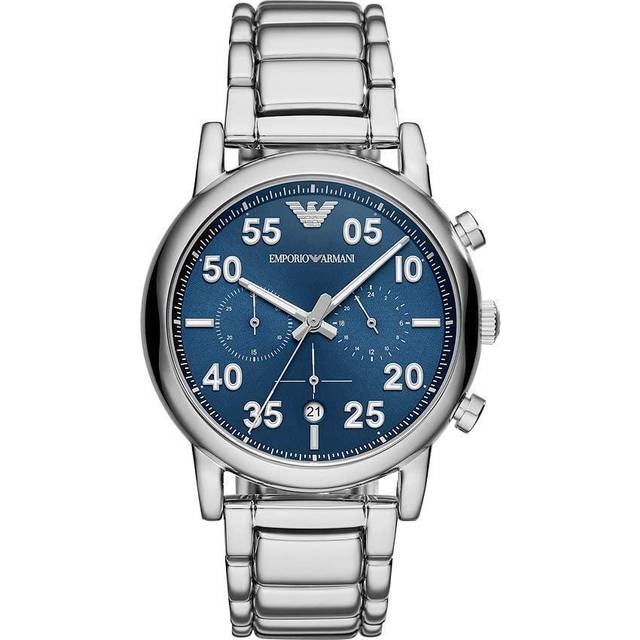 Emporio Armani Klocka för män, Silver, 43 x 51 mm, AR11132