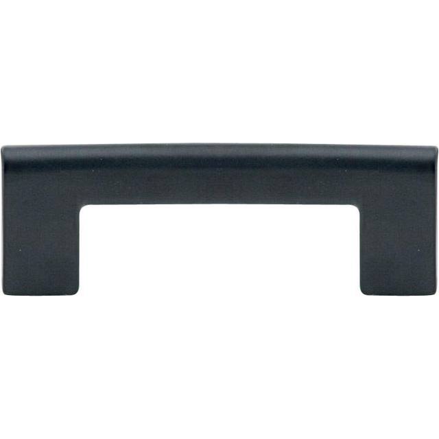 Emtek 86273US19 10 in. Center to Center Trail Cabinet Pull, Flat Black