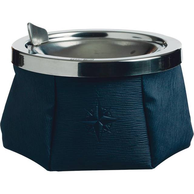 Marine Business 30101 vindtät askfat – tungblå marinblå med elegant design, rostfritt stål, flerfärgad