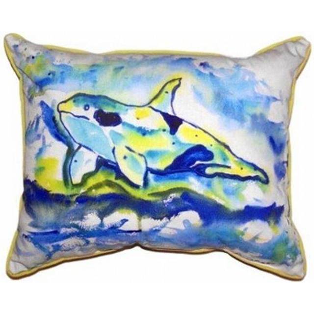 Betsy Drake ZP519 Orca Extra Large Zippered Pillow - 20 x 24 in.