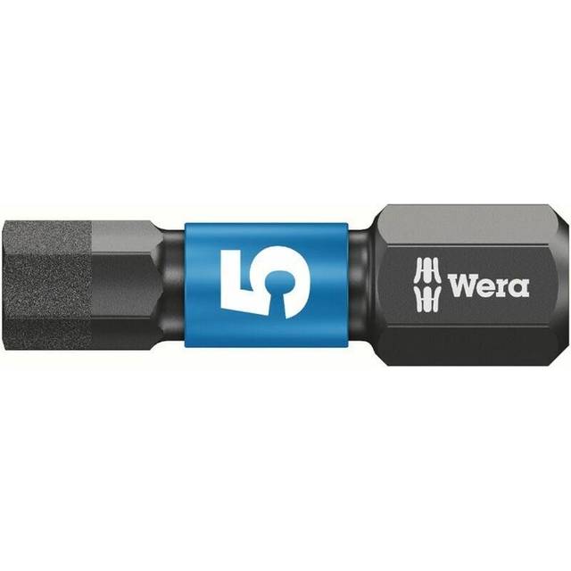 Wera 840/1 Impaktor Hexagon Screwdriver Bits 5mm 25mm Pack of 10