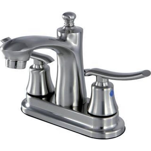 Kingston Brass FB7628JL 4 in. Centerset Bathroom Faucet  Brushed Nicke