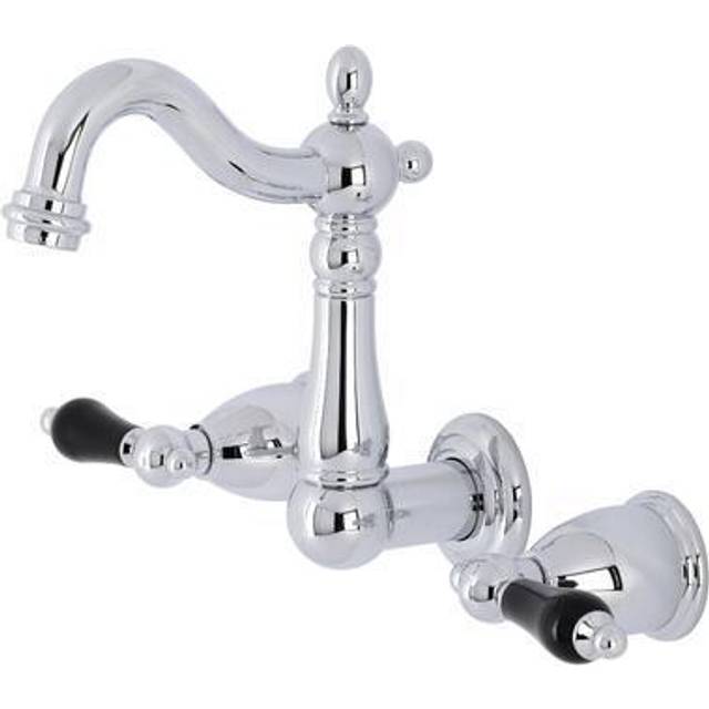 Kingston Brass KS1221PKL Duchess Two-Handle Wall Mount Bathroom Faucet
