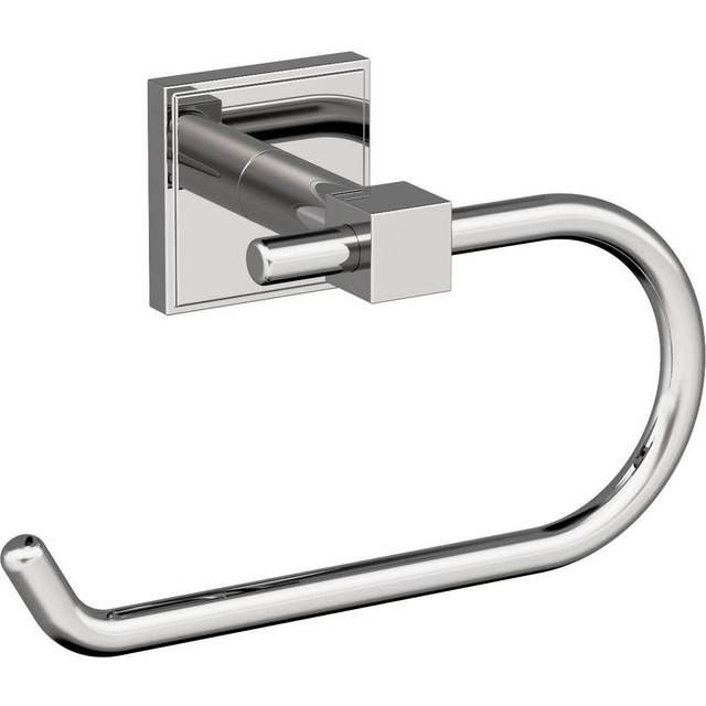 Amerock BH3607126 | Chrome Single Post Toilet Paper Holder | 6-5/16 in. Length Toilet Tissue Holder | Appoint | Bath Tissue Holder | Bathroom Hardware