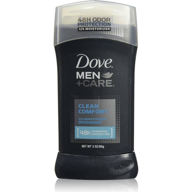 Dove Men+care 48 Hour Odor Protection Deodorant Stick  clean comfort  3 count