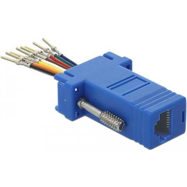 DeLock Sub-D 9 Pin Male to RJ45 Assembly Kit