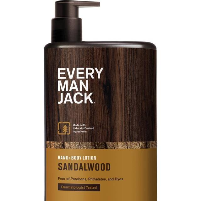 Every Man Jack Hand & Body Lotion - Sandalwood 13.5 fl oz